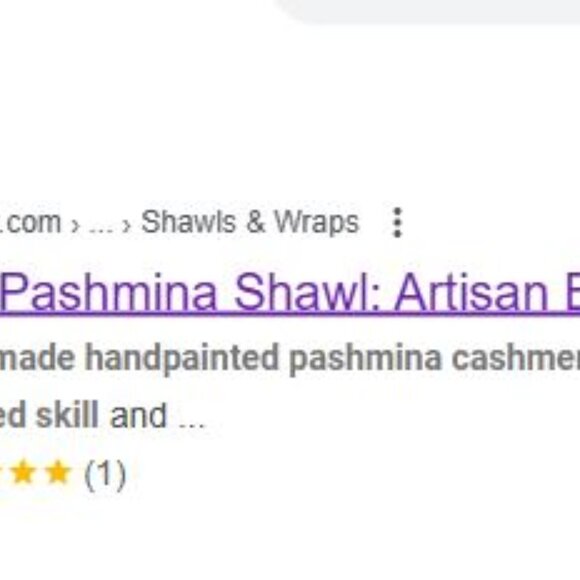 NWOT Painted Stylized Bird Scarf Shawl--Possibly Cashmere *READ* - Picture 13 of 13